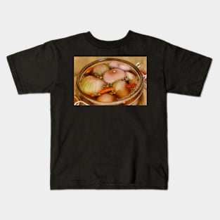 Allium cepa (Aggregatum Group) &#39;Red Sun&#39; Shallots Kids T-Shirt